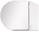 Aquanet Зеркальный шкаф "Моника 105" белый – картинка-8