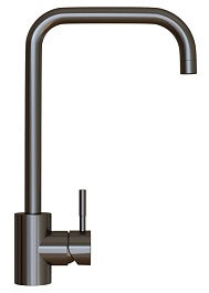 Mixline Смеситель для кухни 35k MLSS-0301BL чёрный графит – фотография-2