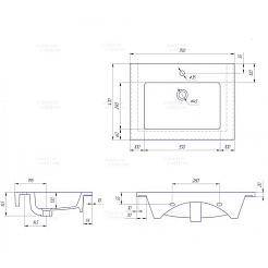 СанТа Мебель для ванной Вегас 75 – фотография-3