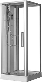 Am.Pm Душевая кабина Awe 90x90 с баней – фотография-1