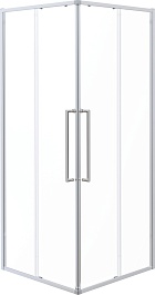 Esbano Душевой уголок Surf 90x90 ESS-90KV-C профиль хром стекло прозрачное – фотография-1