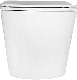 Azario Унитаз подвесной Teramo AZ-0053 SP безободковый белый – фотография-5