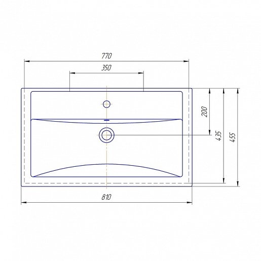 СанТа Мебель для ванной Марс 80 – фотография-4