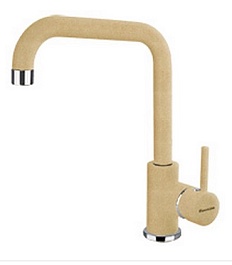 Florentina Смеситель "Дельта AV" бежевый для кухонной мойки – фотография-1