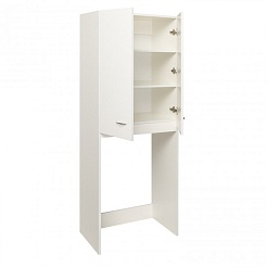 Runo Пенал для ванной Runo 65 над стиральной машиной – фотография-3