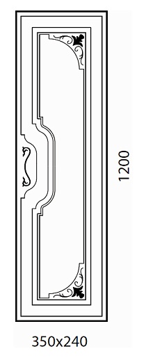  Пенал для ванной "Regale" черный – картинка-3