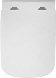 Azario Унитаз-компакт Quadro AZ-2175 безободковый с бачком с сиденьем микролифт белый – фотография-10