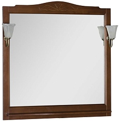 Aquanet Зеркало Амелия 100 орех – фотография-1