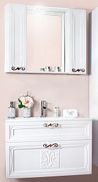 Бриклаер Мебель для ванной Адель 85 2 – фотография-1