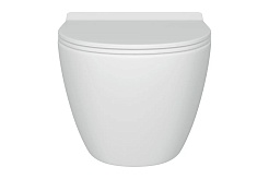 Teymi Унитаз подвесной Lina Pro T40106 с инсталляцией Aina T70011 кнопка Helmi T70018WM – фотография-4