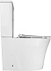Azario Унитаз-компакт Anteo Round AZ-1219A безободковый с бачком с сиденьем микролифт белый – картинка-20