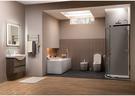 Aquanet Тумба с раковиной Сидней 80 дуб рошелье – фотография-14