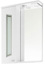 Водолей Зеркальный шкаф Адам 55 C L – фотография-1