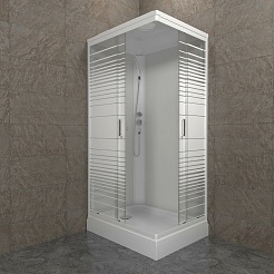 Triton Душевая кабина Квадро 120/80 А Щ0000064616 – фотография-3