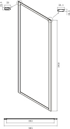 Ambassador Боковая стенка Forsa 100NX – фотография-5