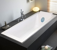 Marmo Bagno Ванна из литьевого мрамора Ницца 180х80 с подголовником