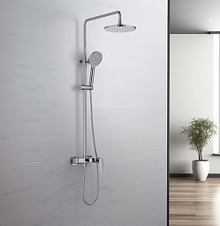 Aquatek Душевая система Бетта AQ2140CR хром – фотография-5