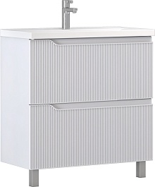 Vigo Тумба с раковиной Neo 800-0-2 белая – фотография-1