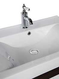 Aquanet Тумба с раковиной "Тиана 75" венге (183654) – фотография-4