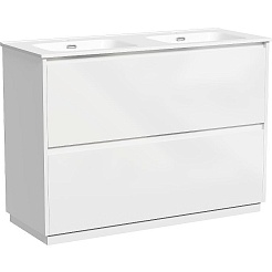 Sancos Мебель для ванной Libra Floor 120-2 белый глянец – фотография-4