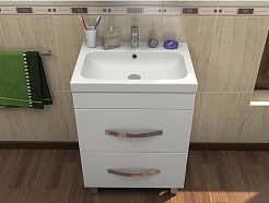 Какса-а Тумба с раковиной Квадро 50 – фотография-7