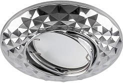 Feron Светильник встраиваемый DL6242 потолочный MR16 G5.3 хром – фотография-1