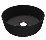 Teymi Раковина накладная в ванную Lina D31 чёрный матовый T50286