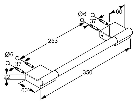 Kludi Поручень "A-XES 4898105" – фотография-2