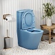 Grossman Унитаз компакт Color GR-4480BSMS голубой матовый – картинка-19