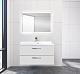 BelBagno Тумба с раковиной AURORA 900 Bianco Opaco, ручки хром – фотография-7