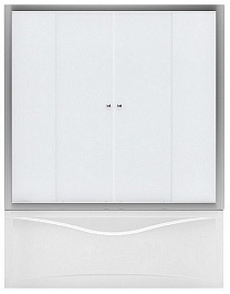 Aquanet Шторка на ванну AQ5 170 узорчатое стекло – фотография-1