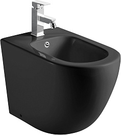 WeltWasser Биде напольное Merzbach 003 MT-BL черное матовое – фотография-1