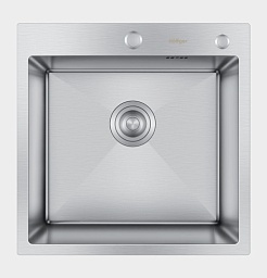 Hoffger Мойка для кухни 5050 Satin – фотография-1