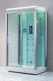 Eago Душевая кабина DZ1003 F12 белое стекло – фотография-1