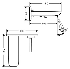 Hansgrohe Смеситель PuraVida 15084000 для раковины – фотография-2
