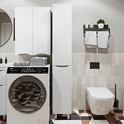 Vivon Шкаф навесной Ostin 60 белый матовый – фотография-9