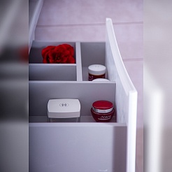 Бриклаер Мебель для ванной Вега 80 – фотография-7