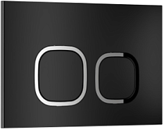 Ceruttispa Клавиша смыва CR01BK черная