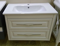  Тумба с раковиной Касабланка 60 белый – фотография-3