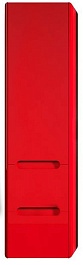 Водолей Пенал для ванной "Флорена 40" R подвесной, красный – фотография-1