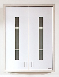 Бриклаер Шкаф навесной Бали 60 светлая лиственница – фотография-1