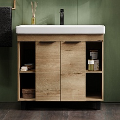 Onika Тумба под раковину Легран 90 дуб галифакс – фотография-5