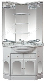 Aquanet Комплект мебели Ринконера Европа 70 (161285) – фотография-2