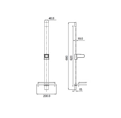 Iddis Штанга для душа S316101 – фотография-2