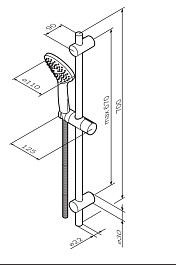 Am.Pm Душевой комплект Gem F0190100 – фотография-6