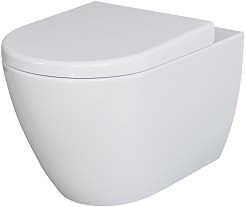 Ambassador Сиденье для унитаза Queen белое – фотография-2