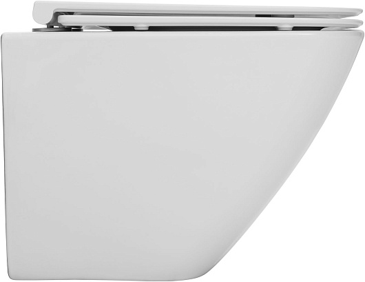 Allen Brau Унитаз подвесной Liberty 4.33011.20 белый с крышкой 4.33015.20 – картинка-13