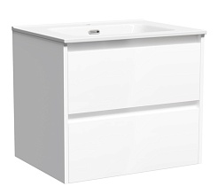 Sancos Мебель для ванной Libra 60 белый глянец – фотография-7