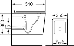 Grossman Унитаз подвесной GR-4460S белый – фотография-6