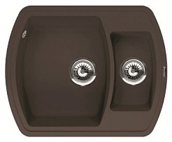 Florentina Мойка гранитная Нире 630 К мокко – фотография-1